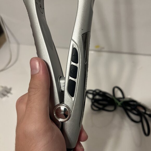 BaByliss Pro Nano-Titanium Digital Flat Iron BABCAIMANC 1-3/8" Tested Working! - Picture 4 of 5